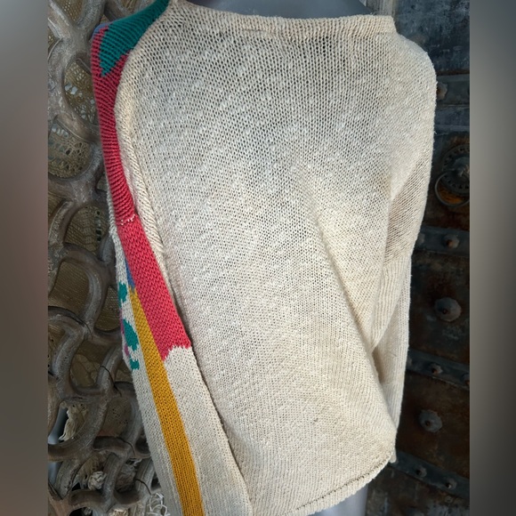 80s Floral Sweater - Picture 4 of 9